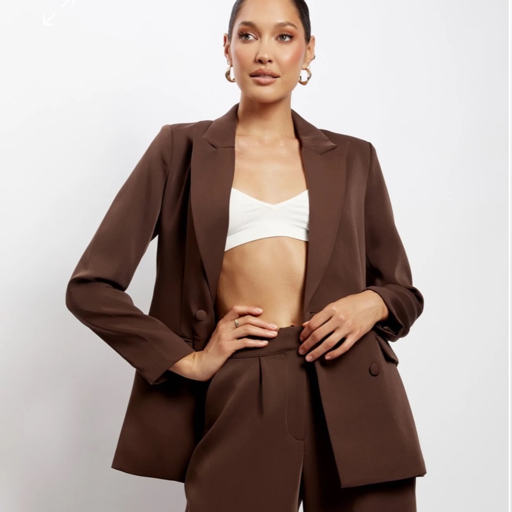 Chocolate Brown Blazer
